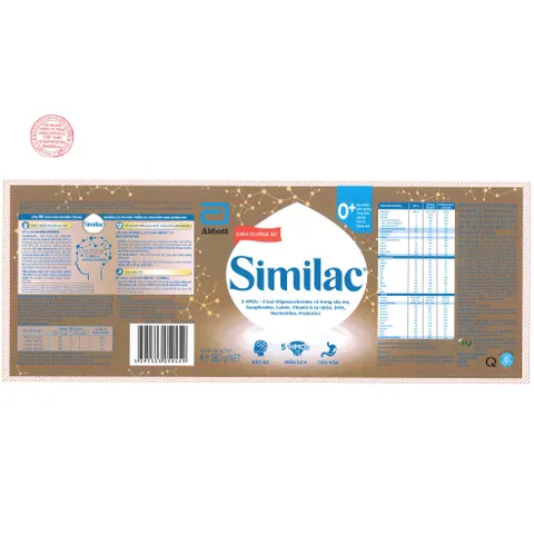 Combo 2 Lon Sữa bột SIMILAC 0+ Dinh Dưỡng 5G mới 800g