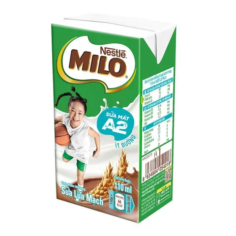 [Combo 3 lốc] Sữa Milo lúa mạch Nestle 110ml/180ml