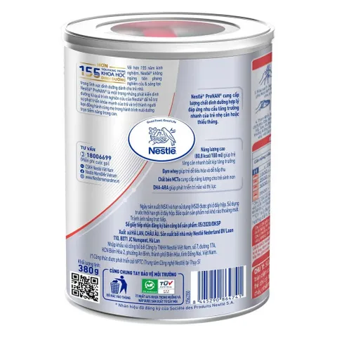 Sữa Bột Nestle PRENAN Lon  380g (Cho Trẻ Nhẹ Cân, Thiếu Tháng)