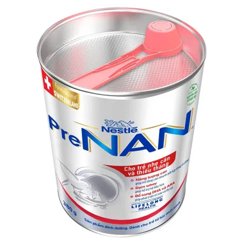 Sữa Bột Nestle PRENAN Lon  380g (Cho Trẻ Nhẹ Cân, Thiếu Tháng)