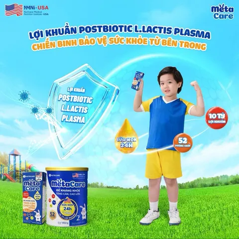 Sữa Bột MetaCare - Bé Tăng Cân Khoẻ Mạnh, Tăng Cường Đề Kháng, Phát Triển Chiều Cao