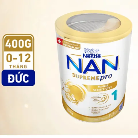 Sữa bột NAN SUPREME PRO Số 1 400g