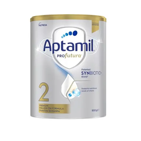 Sữa Bột Aptamil Bạc Profutura Úc Phát Triển Toàn Diện Số 2 Cho Bé Từ 6-12 Tháng Lon 900g