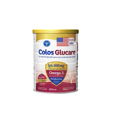 Sữa bột Nutricare COLOS GLUCARE Lon 800g