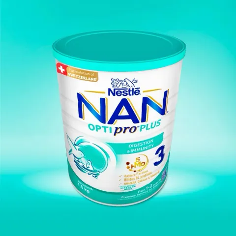 Sữa Bột NAN OPTIPRO PLUS  3 1,5KG Công Thức Phức Hợp 5HMO cho Bé 1-2Tuổi (DATE MỚI)