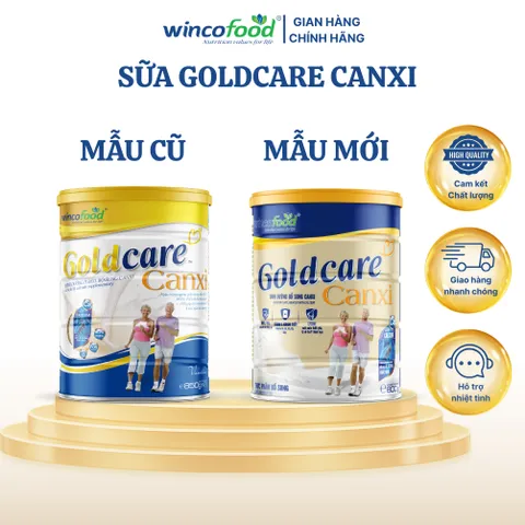 Combo 6 lon Sữa bột Wincofood Goldcare Canxi (800g/lon)