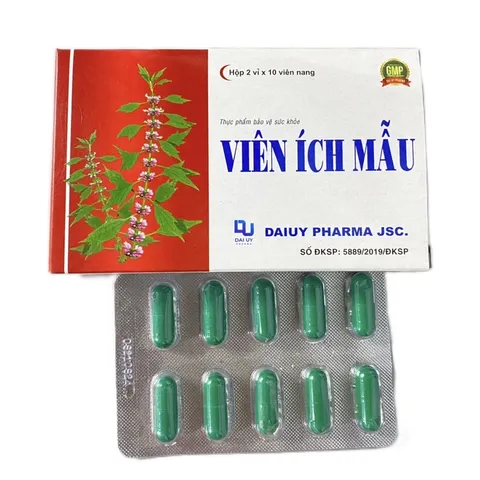 CAO ÍCH MẪU VIÊN giúp bổ huyết , điều kinh, giảm kinh nguyệt không đều, đau bụng kinh, rối loạn kinh nguyệt IMV