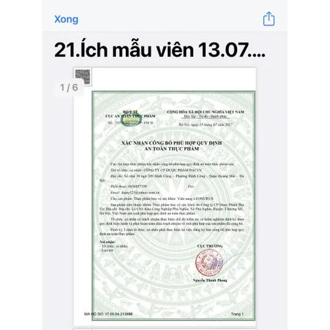 Viên nang ÍCH MẪU HOÀNG CUNG hộp 30 viên - Leonurus - Ích mẫu điều kinh - Bổ huyết ngừa u xơ - Kho Dược