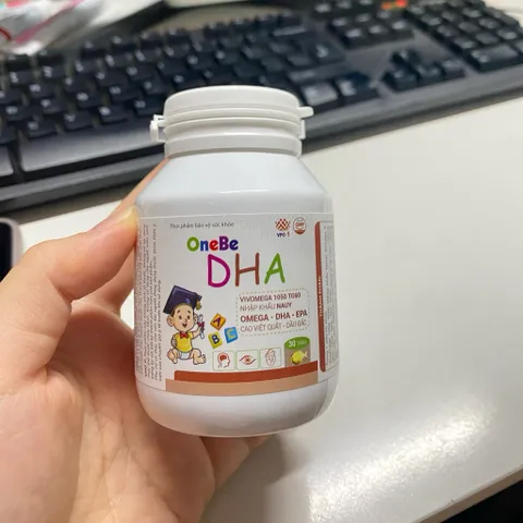 DẦU CÁ OneBe DHA - OMEGA 3 - DHA - EPA hộp 30 viên - Hỗ trợ cải thiện thị lực, làm chậm quá trình thoái hoá điểm vàng