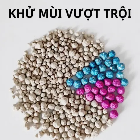 Cát vệ sinh cho mèo siêu vón cục CÁT ĐẤT SÉT Cát Sắn siêu khử mùi ít bụi xả toilet tiện lợi nhanh chóng