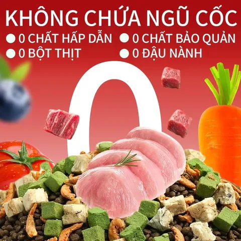 Thức ăn hạt Cat and friend V3 , hỗ trợ thận siêu nhiều topping giúp mèo tăng cân