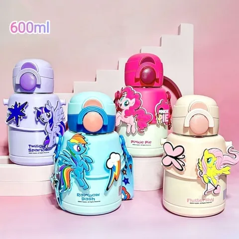Bình giữ nhiệt hãng Pony, Disney siêu yêu. Bình 2trong1 .Màu sắc hình ảnh siêu đẹp , đáng yêu