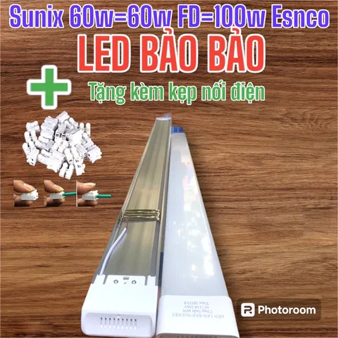 Bộ Đèn Led Bán Nguyệt 0,6m 1m2 18W 40W 45W 60W 100W Greenled, Esnco Ánh Sáng Trắng (đặt hàng từ 2 sp)