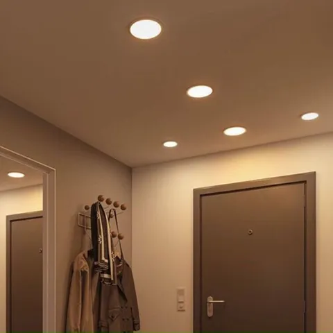 10 bộ Đèn Led âm trần siêu mỏng 6w 9w 12w 18w ánh sáng trắng, vàng - bảo hành 12 tháng xuất được hóa đơn VAT