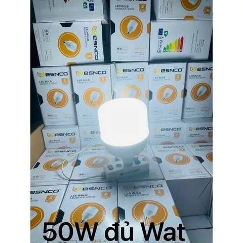 combo 5 Bóng Đèn Led Trụ 10W, 20W, 30W, 40W, 50W, 65W - Đèn Led Chống Nước, Tiết Kiệm Điện 90%, Bóng Đèn Led Siêu Sáng