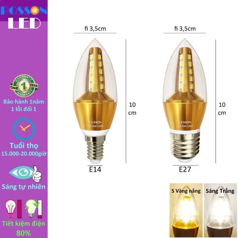 Bóng nến 5w trang trí đủ Các màu cam ket giá rẽ nhất khu vực.