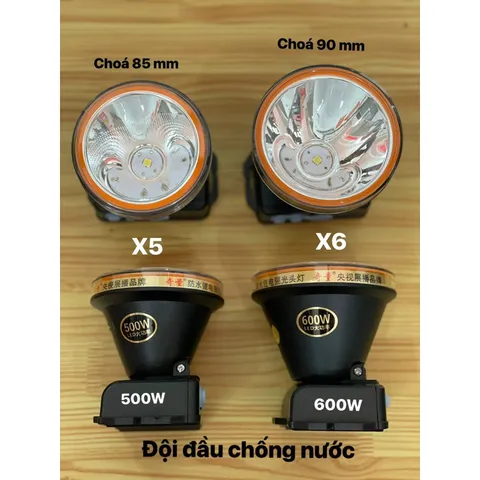 Đèn Pin đội đầu cao cấp siêu sáng công suất lớn ND9950,9158,9110,8907,8908,8906 bao đổi trả .