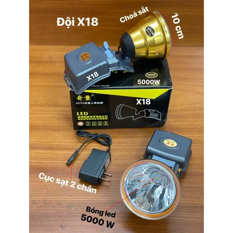 Đèn Pin đội đầu cao cấp siêu sáng công suất lớn ND9950,9158,9110,8907,8908,8906 bao đổi trả .