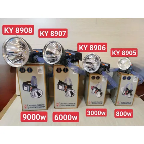Đèn Pin đội đầu cao cấp siêu sáng công suất lớn ND9950,9158,9110,8907,8908,8906 bao đổi trả .