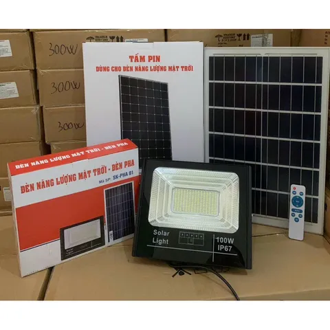 PHA LED 100ww NĂNG LƯỢNG MẶT TRỜi ,SIÊU SÁng,không tốn điện ,Mua 1 lần dùng 10 năm