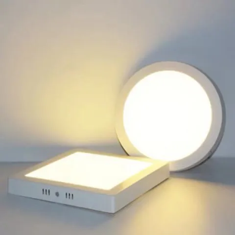 ĐÈN LED siêu sáng ỐP trần NỔI HG viền trắng, viền đen 6w 12w 18w 24w bảo hành 3 năm