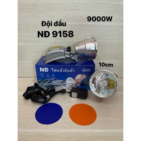 Đèn led đội đầu cao cấp siêu sáng công suất lớn ND 9950 9110 9158 ky8905 ky8906 ky8907 chống nước