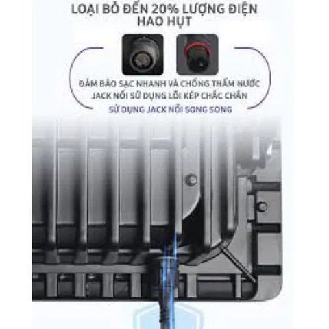 Pha Led năng lượng mặt trời cao cấp siêu sáng 100w chiếu sáng trong nhà,ngoài sân,đường nông thôn BH 2 năm