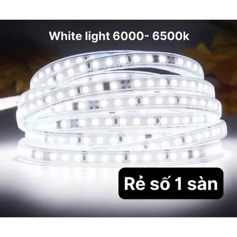 Combo 3M, 5M, 10M kèm nguồn led có keo dây hắc trần, tủ kệ, quấn cây siêu sáng, keo sẵn