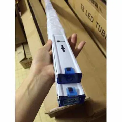 3 bộ Máng đèn tuýp led 0.6m ,1m2 đơn và 1m2 đôi đẹp chắc chắn, thẩm mỹ cao chất lượng cao cấp công suất 22w 32w 50w