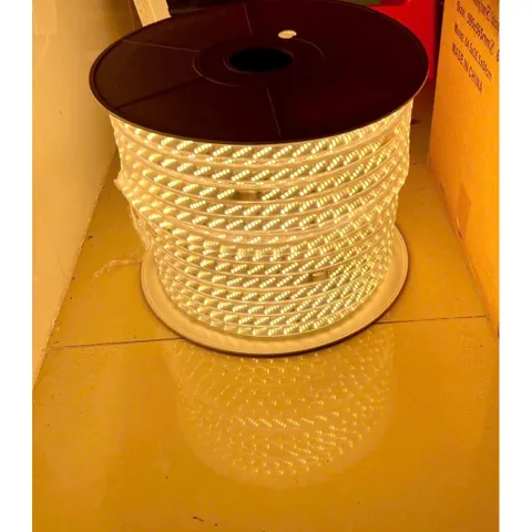 Cuộn led dây 100m 220v cao cấp trang trí  chip led 5730 3 hàng bóng chất liệu đồng nguyên chất siêu bền độ sáng cao