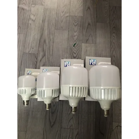 Bóng đèn trụ tản nhiệt nhôm cao cấp 200W 100W 150W - ánh sáng trắng siêu sáng (khối nhôm khía siêu to siêu bền)
