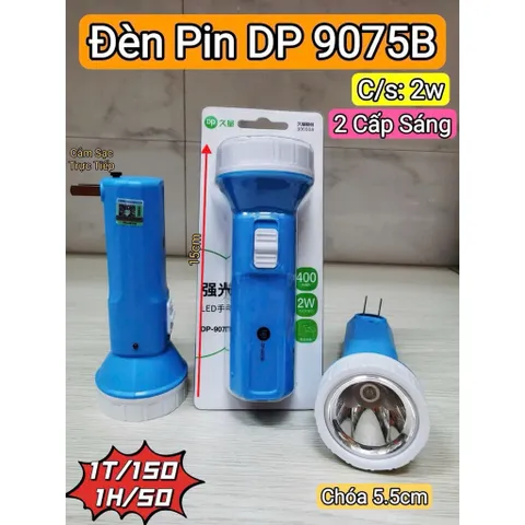 Đèn pin cầm tay siêu sáng tiện lợi bảo hành 6 tháng