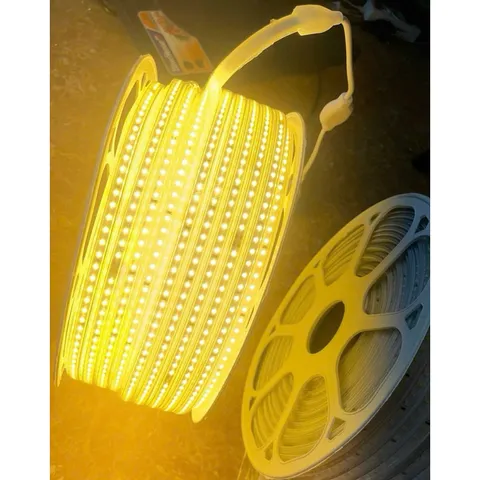 LED dây cuồn 100m 2835 1 hàng bóng cao cấp 120 bóng/met siêu sáng chống nước tuyệt đối