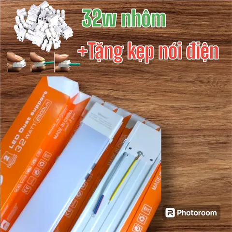 3 bộ Đèn Led bán nguyệt 32w/60cm, 1m2/45W 54W 60W 85W siêu sáng tiết kiệm điện Ánh sáng Trắng