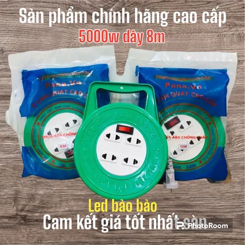 Ổ cấm điện siêu tải cao cấp 4 lỗ 6 lỗ quây công tắc, 1 công tắc 2 công tắc dây 3m 5m 8m 10m bảo hành 6 tháng