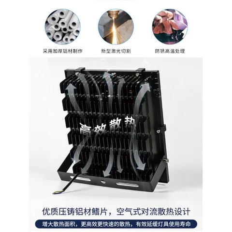Đèn Pha Led Điện 30w 50w 100w COB 5054 tiết kiệm điện năng