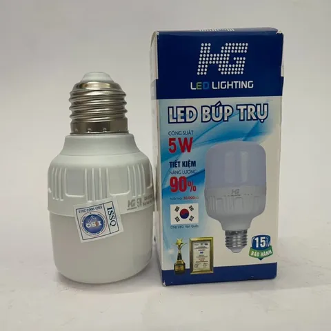 Bóng đèn led trụ HG 5w 9w 18w 26w 36w 48w  - Bóng đèn led chiếu sáng nhiều công suất , chất lượng giá bình dân .
