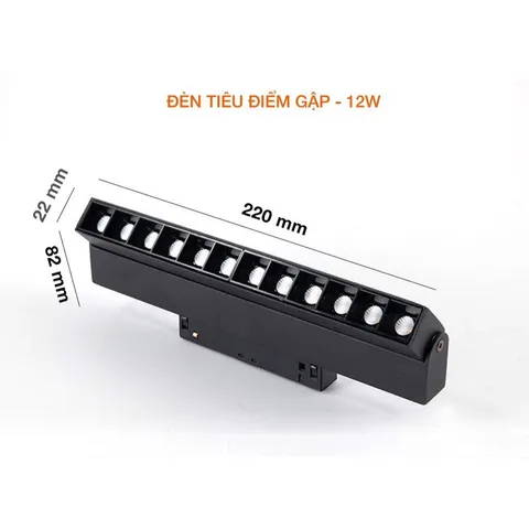 Bộ Đèn Ray Nam Châm, Đèn Rọi Ray Spotlight, Tán Quang, Tiêu Điểm Sử Dụng Chip Led Osram Siêu Sáng Và Tiết Kiệm Điện 901178
