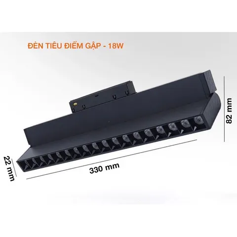 Bộ Đèn Ray Nam Châm, Đèn Rọi Ray Spotlight, Tán Quang, Tiêu Điểm Sử Dụng Chip Led Osram Siêu Sáng Và Tiết Kiệm Điện 901178