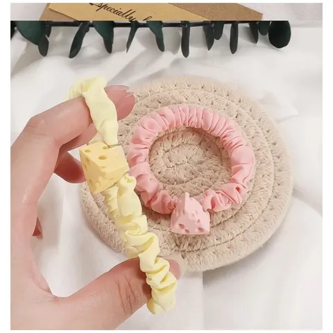 Cột tóc cute hình phô mai/ Chesse đơn giản mang phong cách ngọt ngào❤️😍 🧀( giao hàng nhanh chóng)