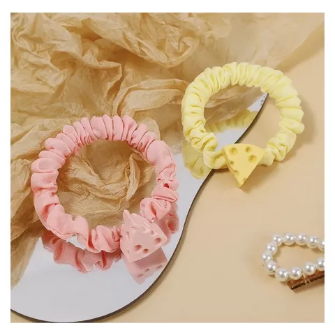 Cột tóc cute hình phô mai/ Chesse đơn giản mang phong cách ngọt ngào❤️😍 🧀( giao hàng nhanh chóng)