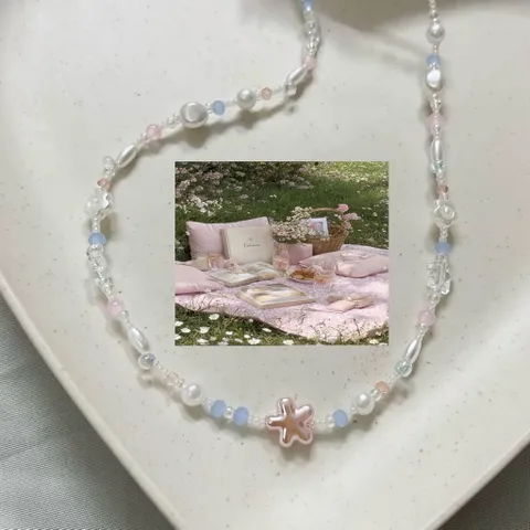 🌸Vòng cổ hoa sắc màu thanh lịch nhẹ nhàng🌸