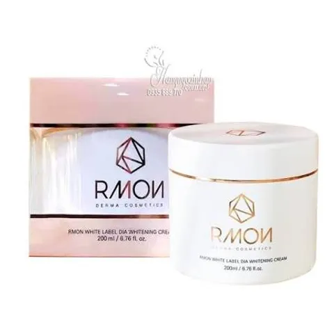 Kem Dưỡng Trắng Da Body Tế Bào Gốc Rmon White Cream 200ml - Làm Sáng Da, Mờ Thâm, Chất Kem Mịn Mượt, Hàn Quốc 901802
