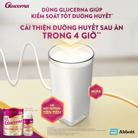 Lốc 6 chai Glucerna 220ml