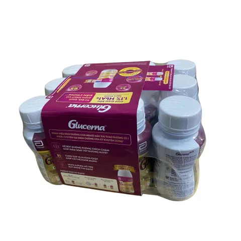 Combo 30 chai sữa nước Glucerna 220ml ( Giao mẫu ngẫu nhiên )