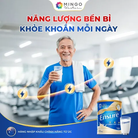 [COMBO 2 LON] Ensure Úc 850g – Sữa Dinh Dưỡng Cho Người Lớn – Hàng Nhập Khẩu Chính Hãng Có Tem Phụ - Rubymilk276