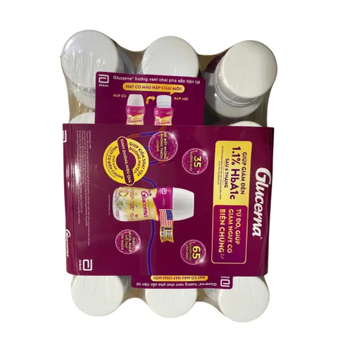 Combo 24 Chai sữa nước Glucerna uống liền tiện lợi 220ml (mẫu thùng thay đổi tùy từng đợt nhập hàng)