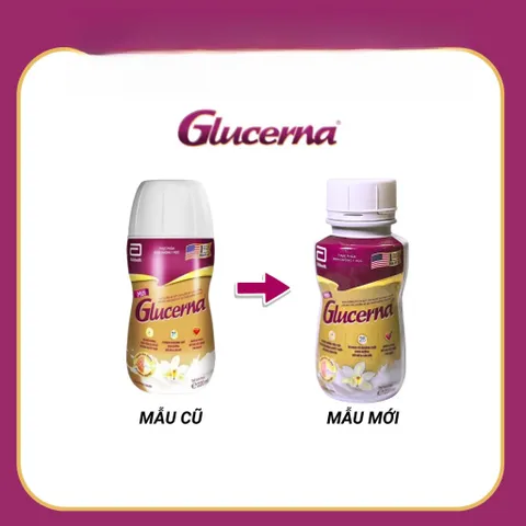 Combo 30 Chai - Thực phẩm dinh dưỡng y học: Glucerna 220ml ( Giao Mẫu Ngẫu Nhiên )