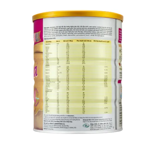 Combo 2 lon Sữa bột dành cho người bị tiểu đường Glucerna Abbott 800g Hương Lúa mạch