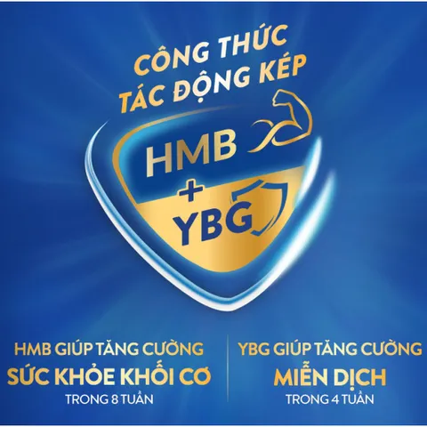 Combo 2 lon Sữa bột Ensure Gold Abbott (HMB+YBG) hương Lúa mạch 800g - Rubymilk276